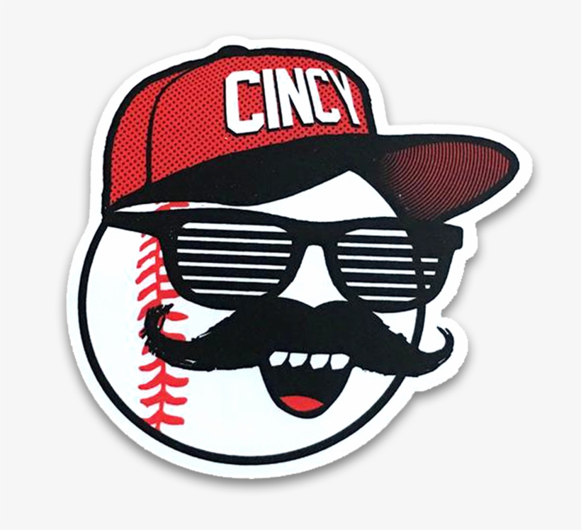Red Shades Sticker - Baseball Cap, transparent png #8743831