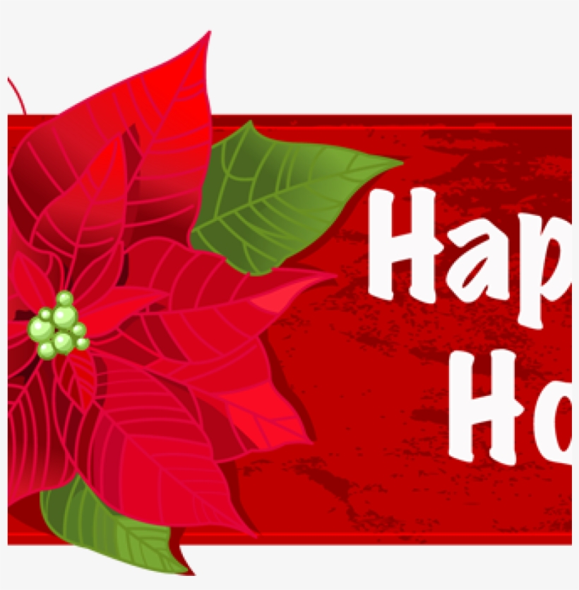 Happy Holidays Clipart Free 19 Happy Holiday Banner - Happy Holidays Transparent Background, transparent png #8744150