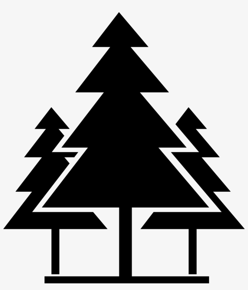 Christmas Trees Comments - Vegetation Icon, transparent png #8745157
