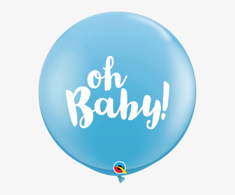 Pale Blue Latex Balloons - Circle, transparent png #8745792