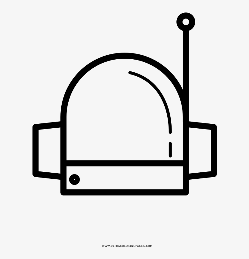 Spaceman Coloring Page, transparent png #8745918