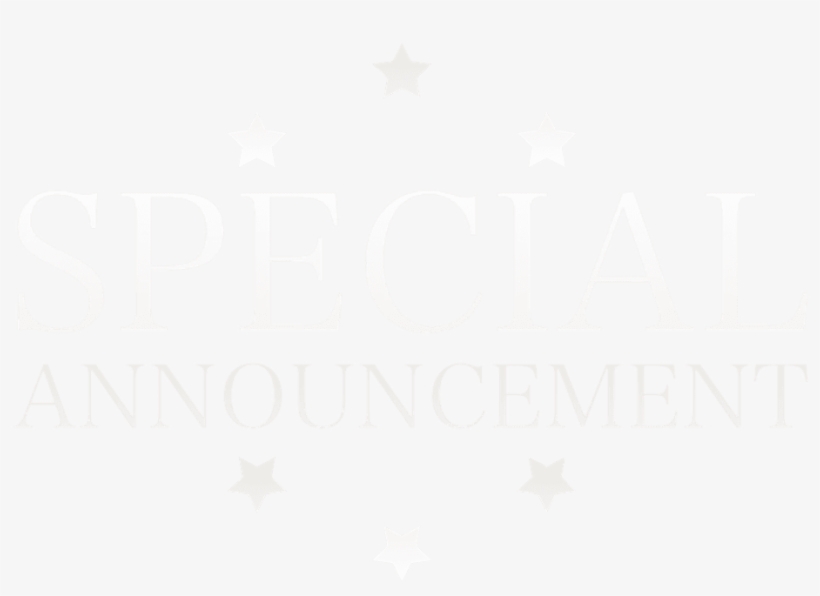 Special-announcement - Star, transparent png #8745954