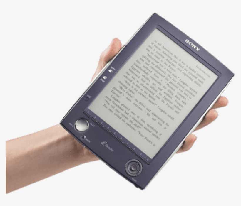 Free Png Download Sony E-book In Hand Png Images Background - Plastic Logic E Reader, transparent png #8746124