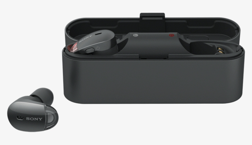 Sony Wf-1000x Bluetooth Noise Cancelling Earphones - Sony Wireless Noise Cancelling Earbuds, transparent png #8746701