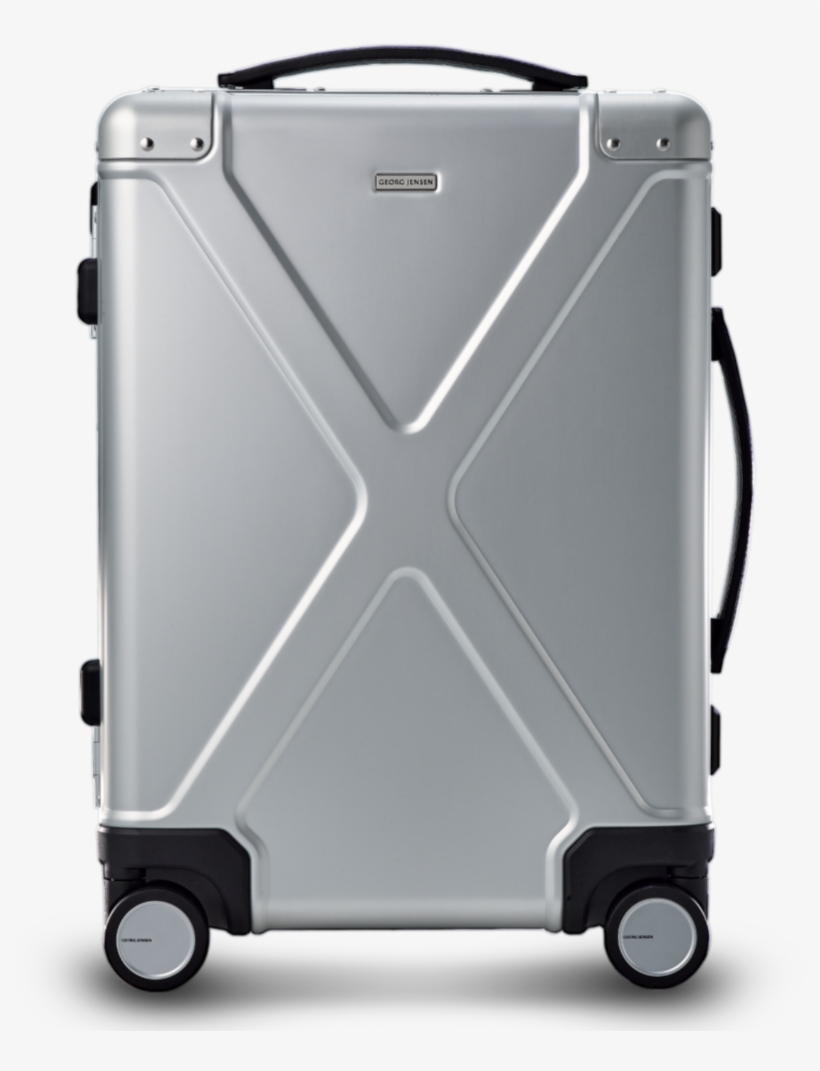 Infinity Aluminum Carry-on Luggage - Silver, transparent png #8746877