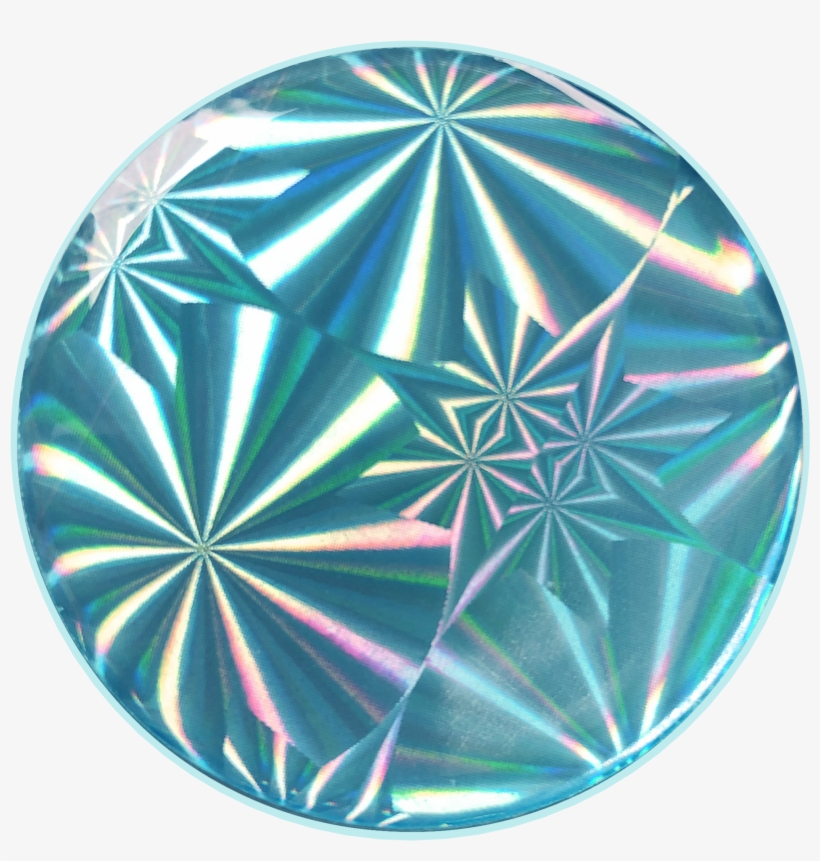 Blue Stars Hologram Gels - Circle, transparent png #8746980