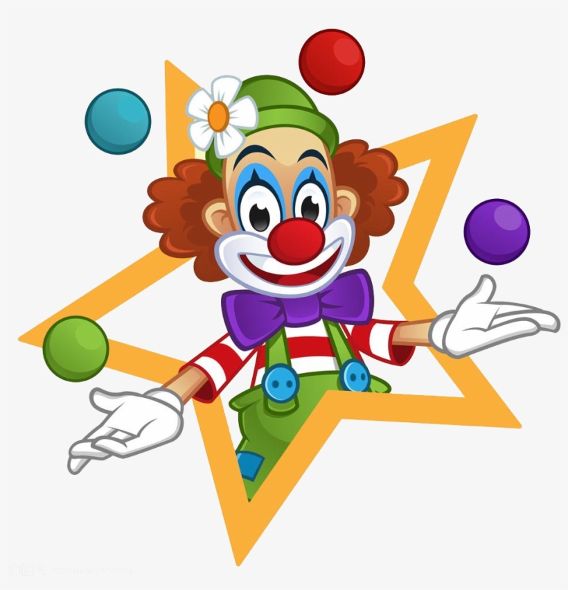 Clown Transparent Background Png - Cartoon Clown, transparent png #8747154