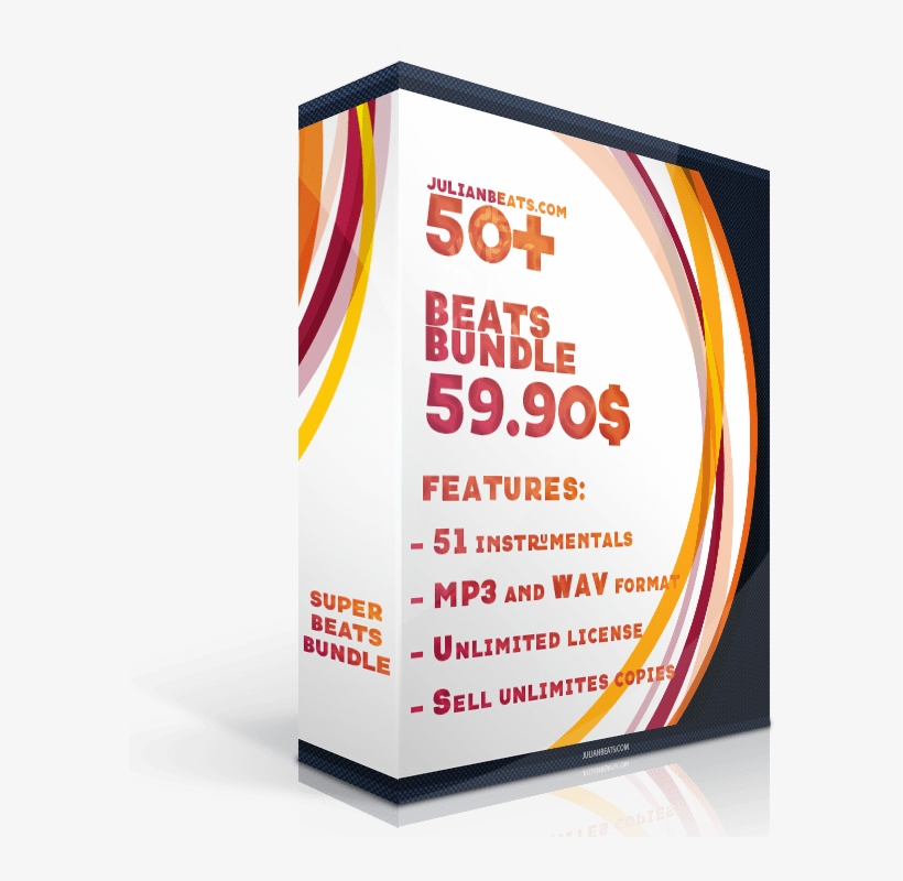 50 Beats Bundle Julian Beats - Graphic Design, transparent png #8747434