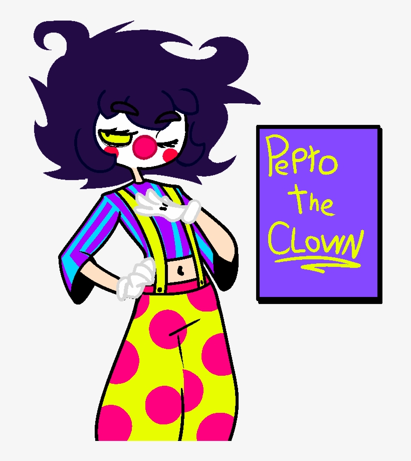 Pepto The Clown - Cartoon, transparent png #8747634