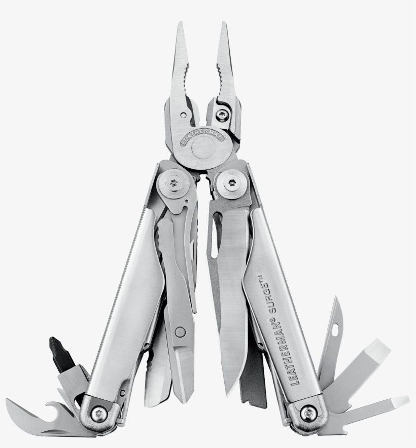 Leatherman Surge Multi-tool, Stainless Steel, Heavy - Leatherman Wave Tool Order, transparent png #8749033