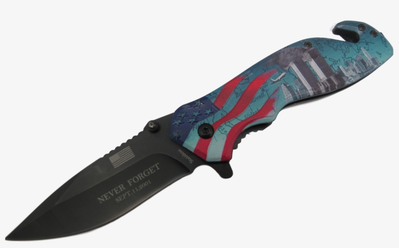 9/11 Memorial Knife - Utility Knife, transparent png #8749058