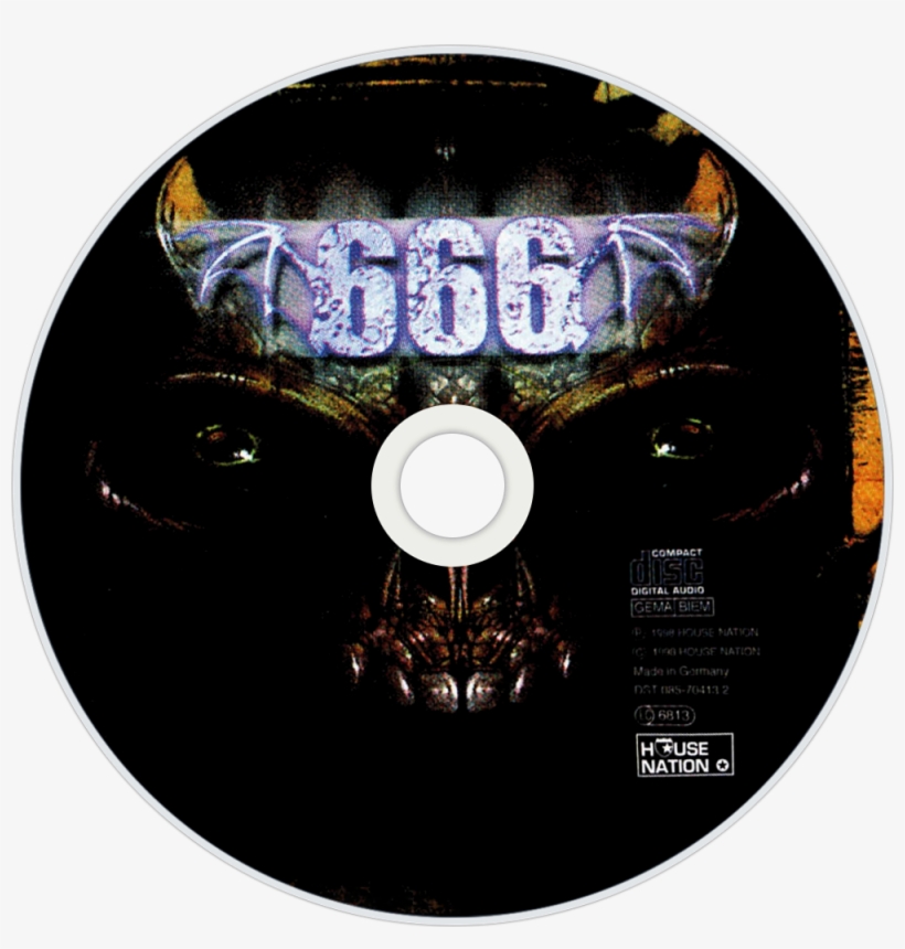 666 Paradoxx Cd Disc Image - Cd, transparent png #8749191