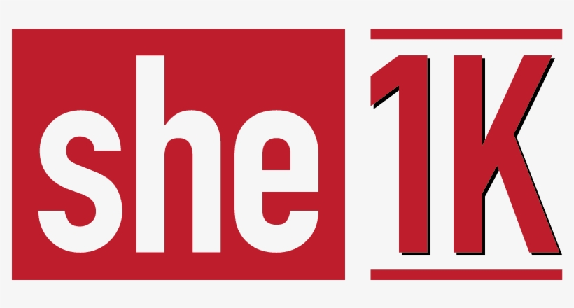 She1k Logo Red - Oval, transparent png #8749788