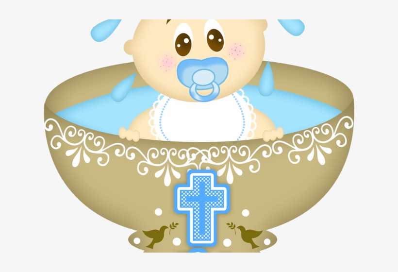 Birth Clipart Child Baptism - Baptism Baby Boy Clipart, transparent png #8749885