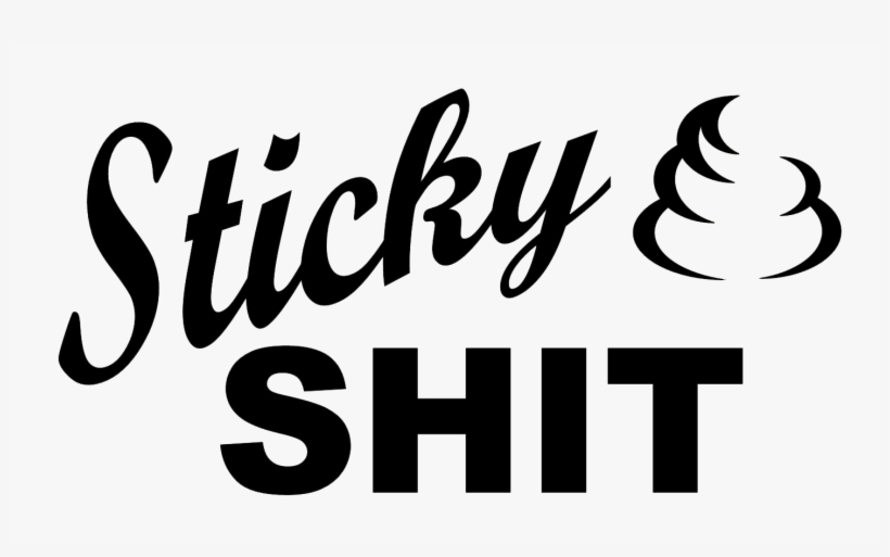 Image Of Sticky Shit Stickers - Computer Diploma Certificate In India, transparent png #8750521