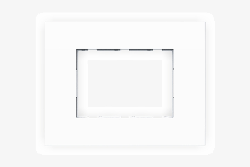 Snow White Modular Plates With Base Frame 3 Module - Electronics, transparent png #8751091