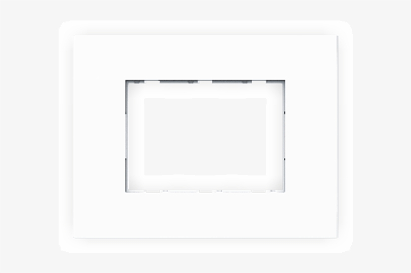 Snow White Modular Plates With Base Frame 3 Module - Electronics, transparent png #8751091
