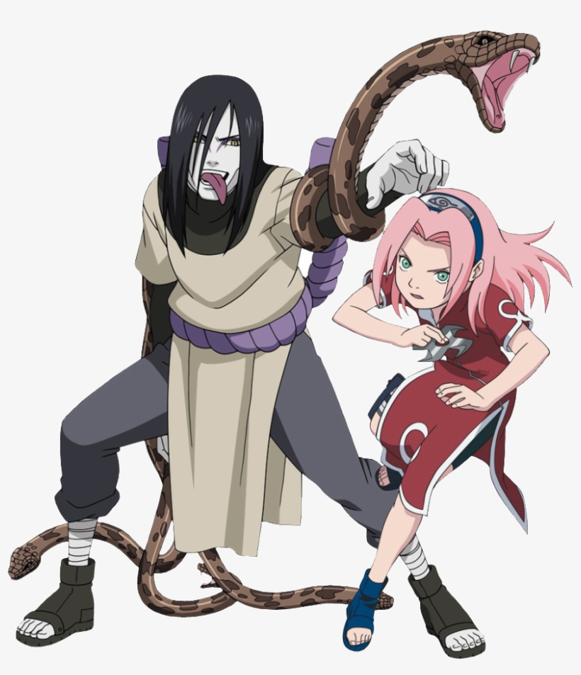 Sakura Naruto Png Photo - Orochimaru Render, transparent png #8751414
