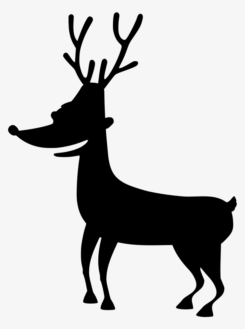 Download Png - Reindeer Funny Clipart, transparent png #8751760