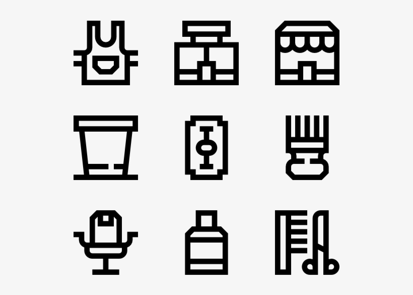 600 X 564 9 - Bathroom Icons Free, transparent png #8751928