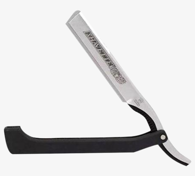 Dovo Shavette Straight Razor Available In Full Silver - Straight Razor, transparent png #8752033