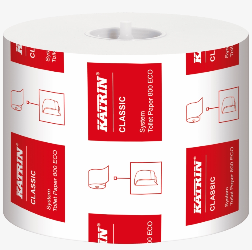 Katrin Classic Eco Toilet Rolls 800 Sheet - Katrin, transparent png #8752618