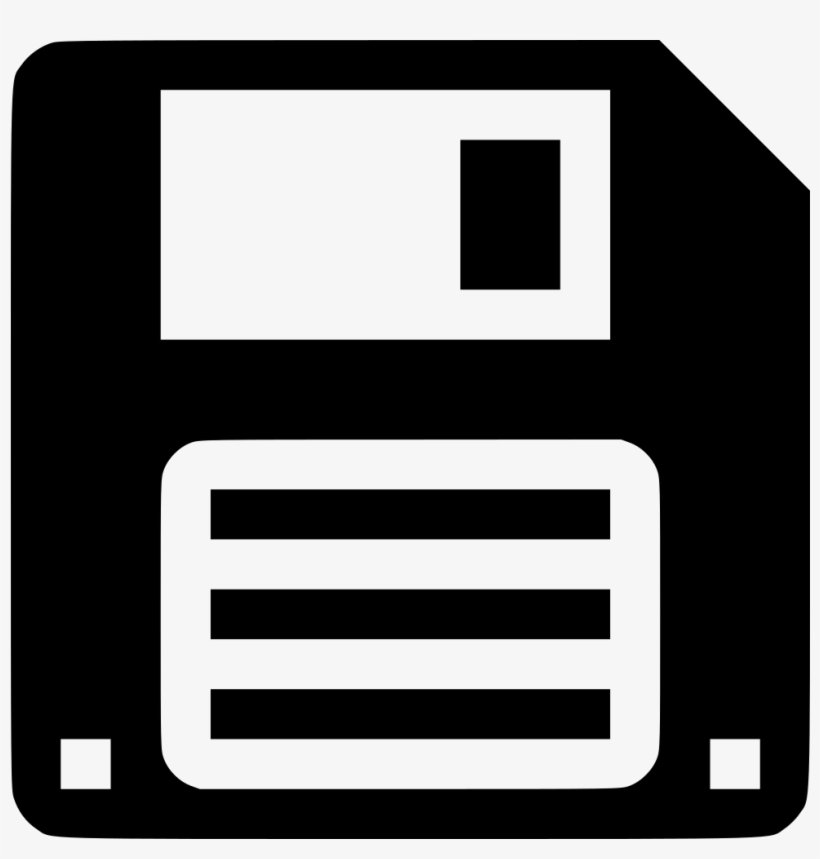 Floppy Disk Comments - Floppy Disk Icon, transparent png #8752699