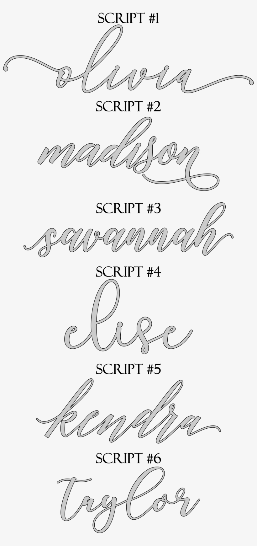 Acrylic With Gold Foil Place Cards - Calligraphy, transparent png #8752798