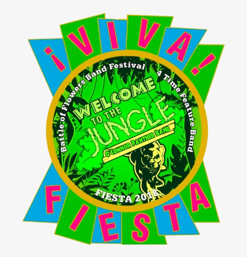 O'connor Hs Fiesta Medal Reads Viva Fiesta And Welcome - Graphic Design, transparent png #8753042