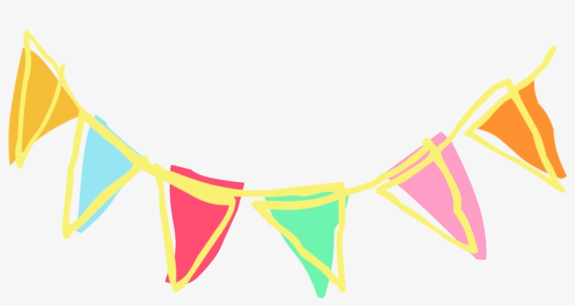 Fiesta Background Vector Png 3 Background Check All - Banderines De Fiesta Png, transparent png #8753072