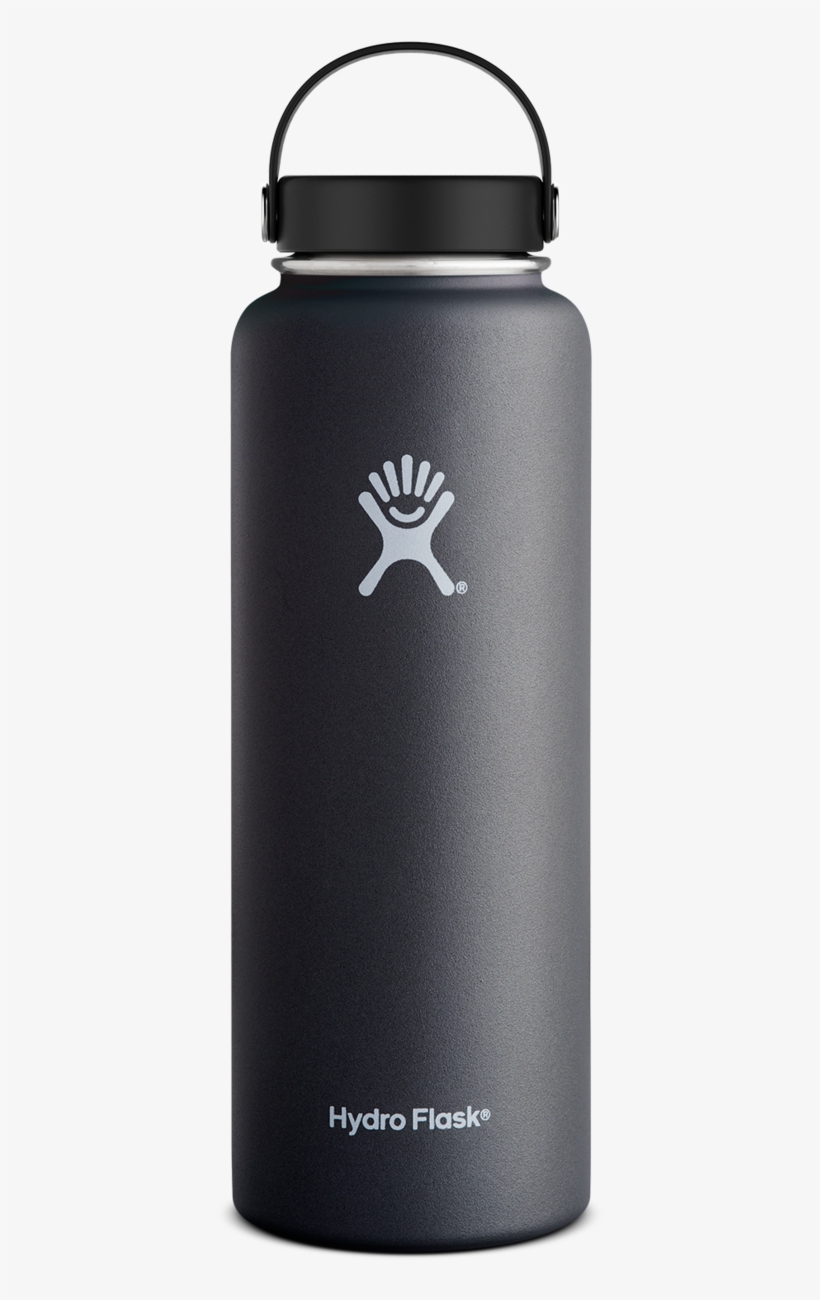 Hydro Flask 40 Oz Wide Mouth Bottle W/ Flex Cap - 32 Oz Tangelo Hydro Flask, transparent png #8753305
