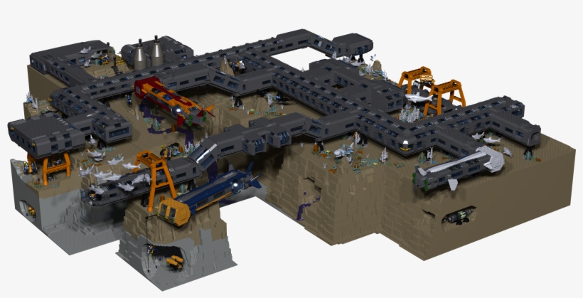 Hd Underwater Station - Lego Ideas Submarino, transparent png #8753635