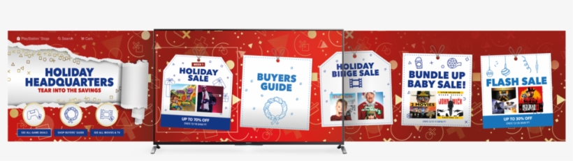 Full Length Of Landing Page On Ps4 Console - Banner, transparent png #8753799