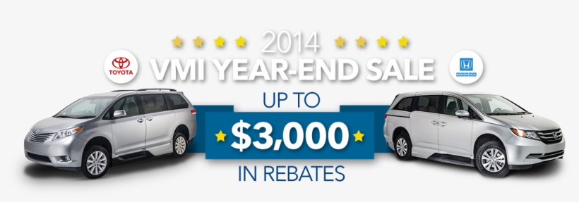 2014 Vmi Year-end Sale On Wheelchair Accessible Vehicles - Toyota, transparent png #8753980