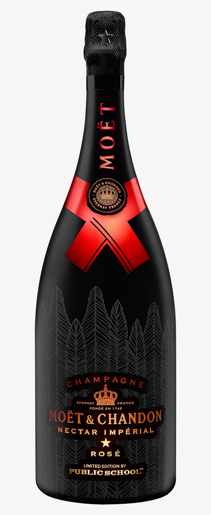 Mc Nectarimperialrose 2017psnylimitededition Mag Naked - Moet & Chandon Champagne Grand Vintage, transparent png #8754324