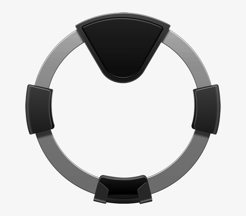 Car Phone Holder Car Car Navigation Bracket Car Support - Circle, transparent png #8754374