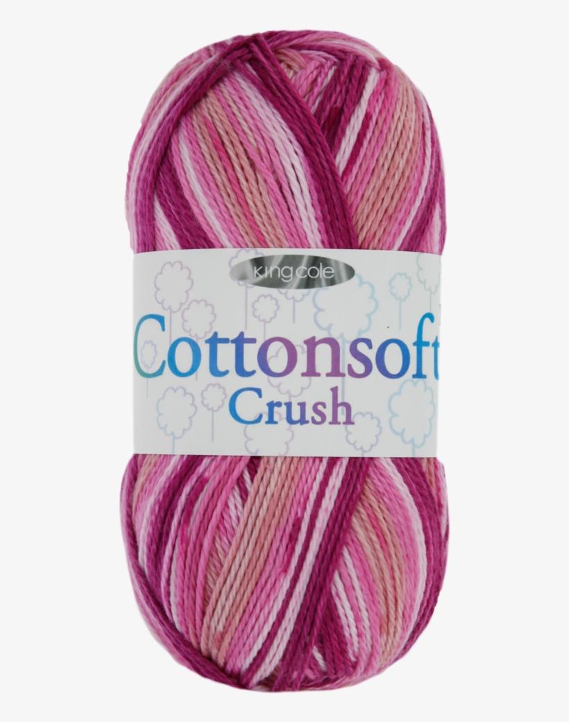 King Cole Cottonsoft Crush Dk Yarn - Thread, transparent png #8754816
