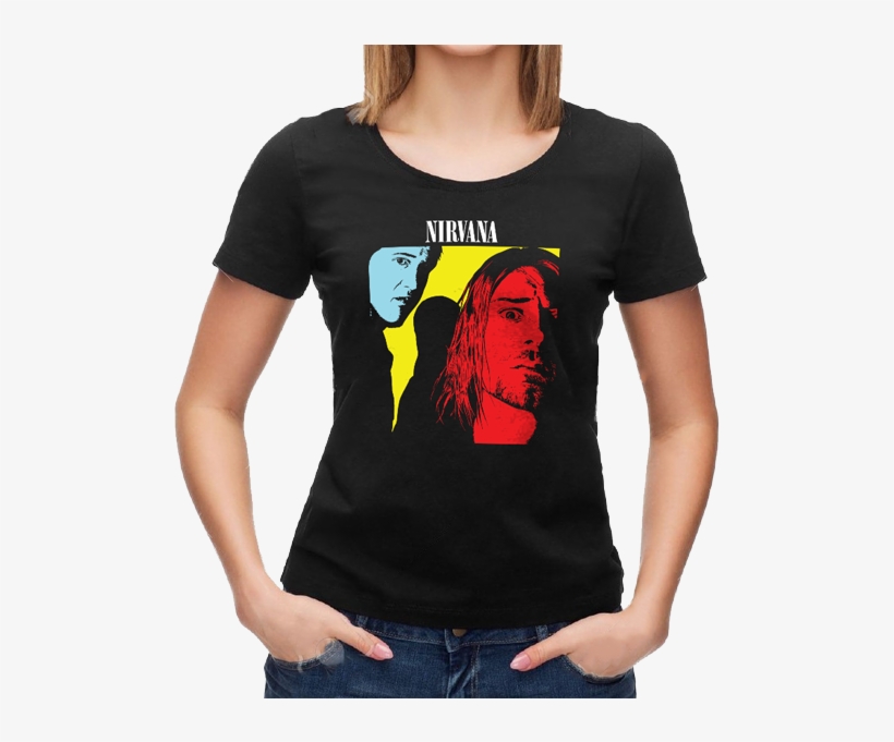 Nirvana - T-shirt, transparent png #8754928