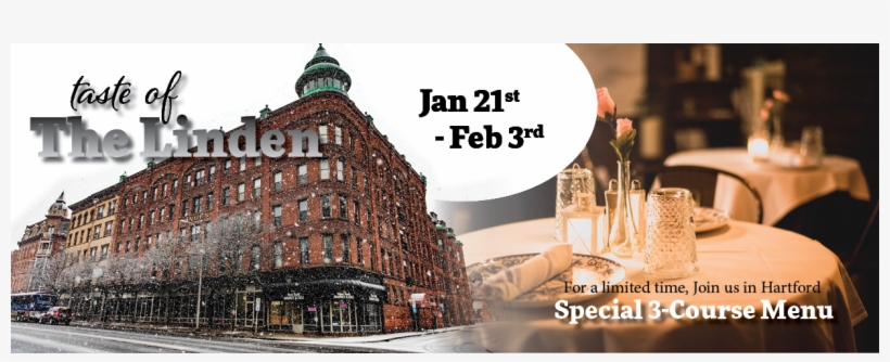 Taste Of The Linden Jan 21st Feb 3rd - Commercial Building, transparent png #8754977