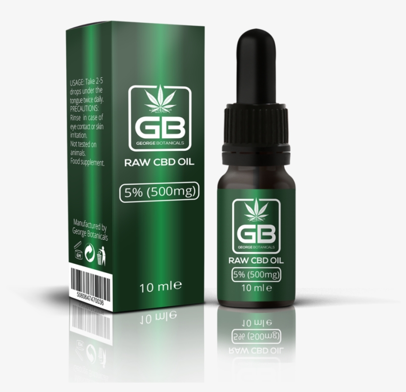 George Botanicals Raw Cbd Oil Drops Uk 5% 10ml Bottle - Cbd Oil Georges Botanicals, transparent png #8755310