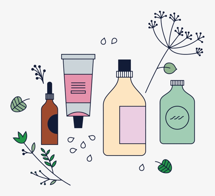 Learn More Natural Ways To Stop Sweating - Glass Bottle, transparent png #8756384