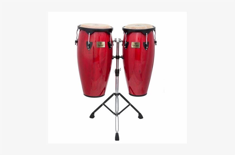 Tycoon Supremo Congas 10" & 11" Stc1-br Red - Congas Tycoon, transparent png #8757227