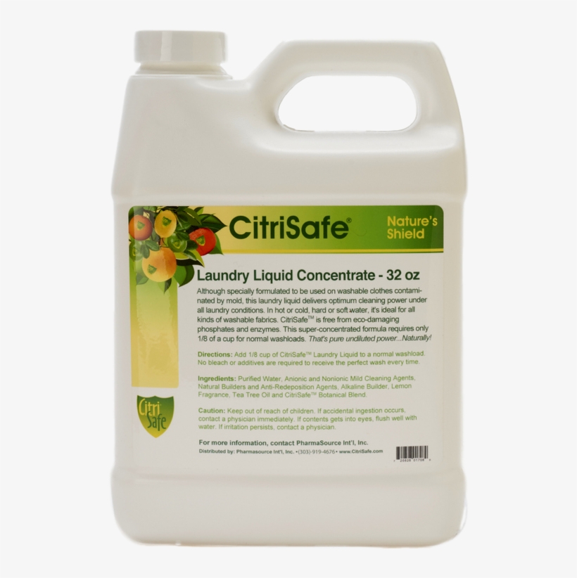 Laundry Liquid, 32 Oz, transparent png #8757660