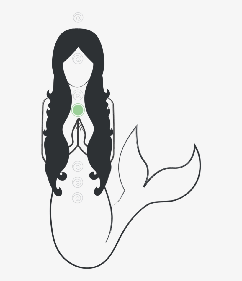 7csalts Mermaids Print Merma - Illustration, transparent png #8757923