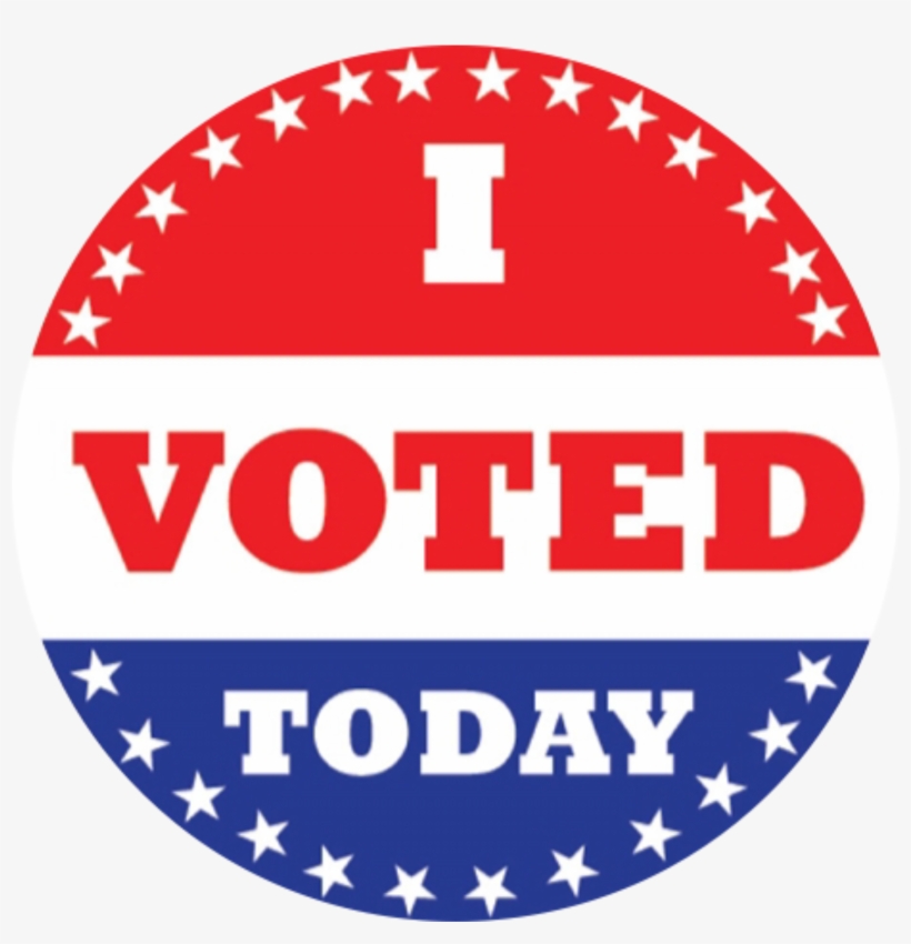 Vote Sticker - Free I Voted Sticker, transparent png #8758067