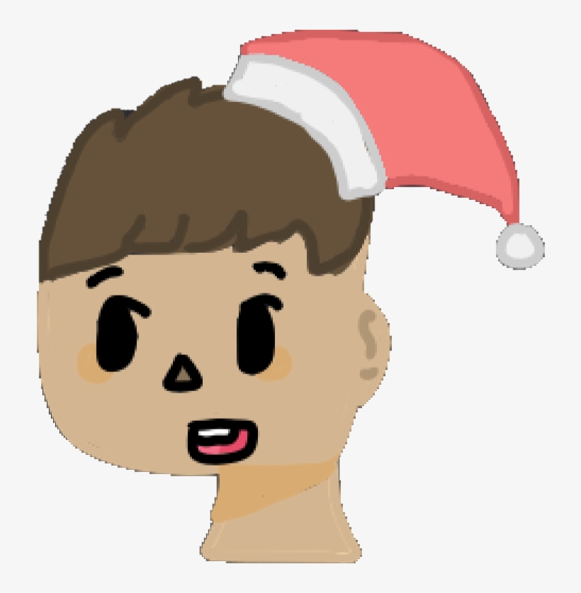 Drawn Santa Hat Bfdi - Cartoon, transparent png #8758253