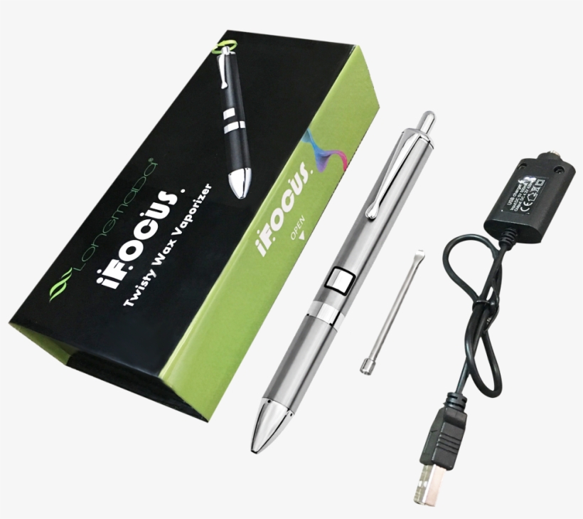 Usa Hot Selling Starter Kit Ifocus Wax Vape Pen For - Vaporizer, transparent png #8759481