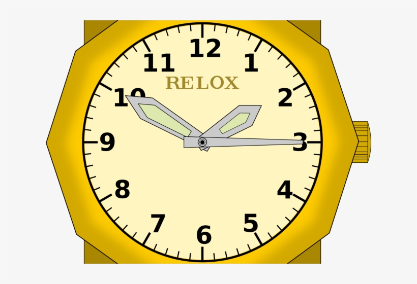 Watch Clipart Reloj - Watch Clipart, transparent png #8759629