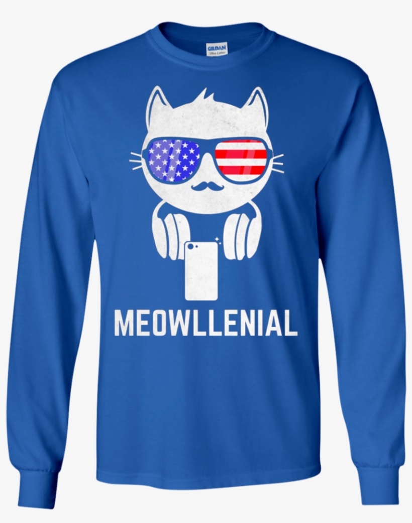 Cool Cat Meowllenial For Millennials Best Funny Cat - 2010, transparent png #8759902