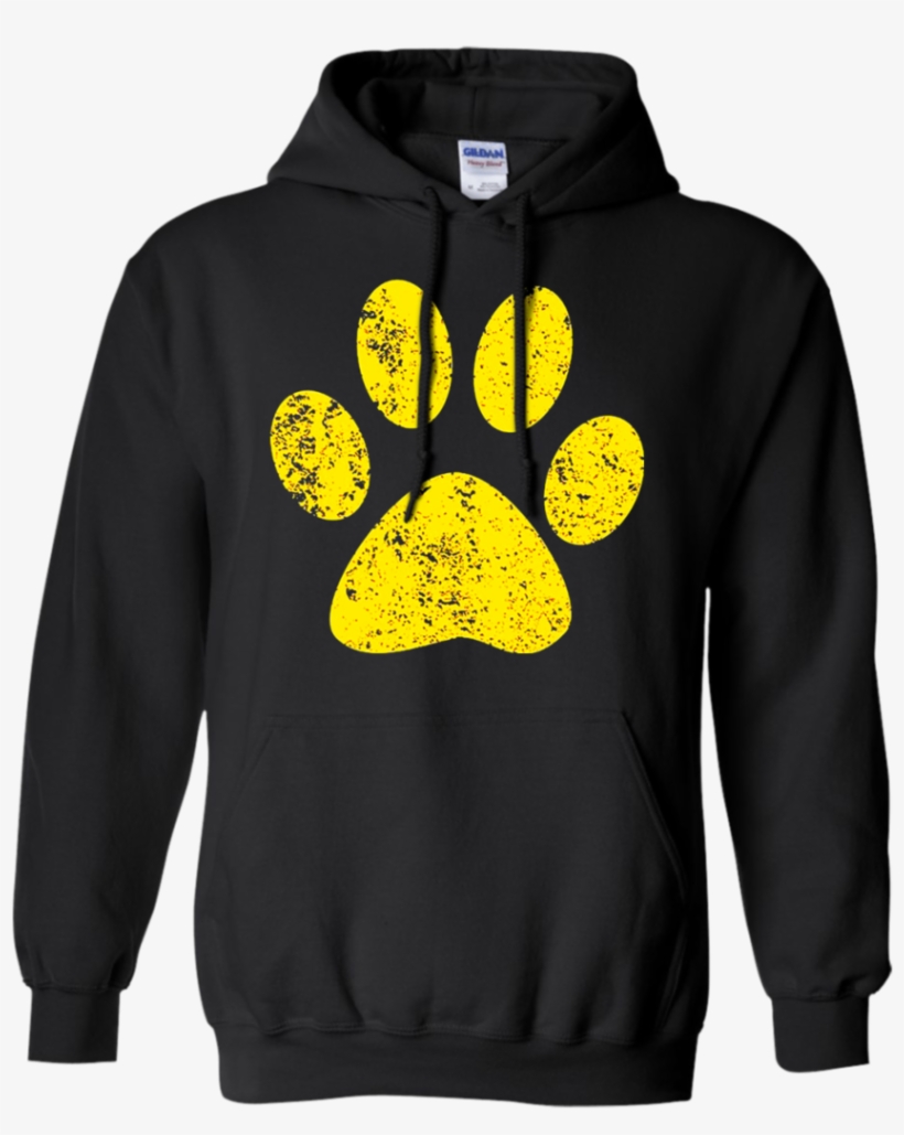 Dog Cat Paw Print Bulldogs Wildcats Huskies Tigers - Shirt, transparent png #8760106